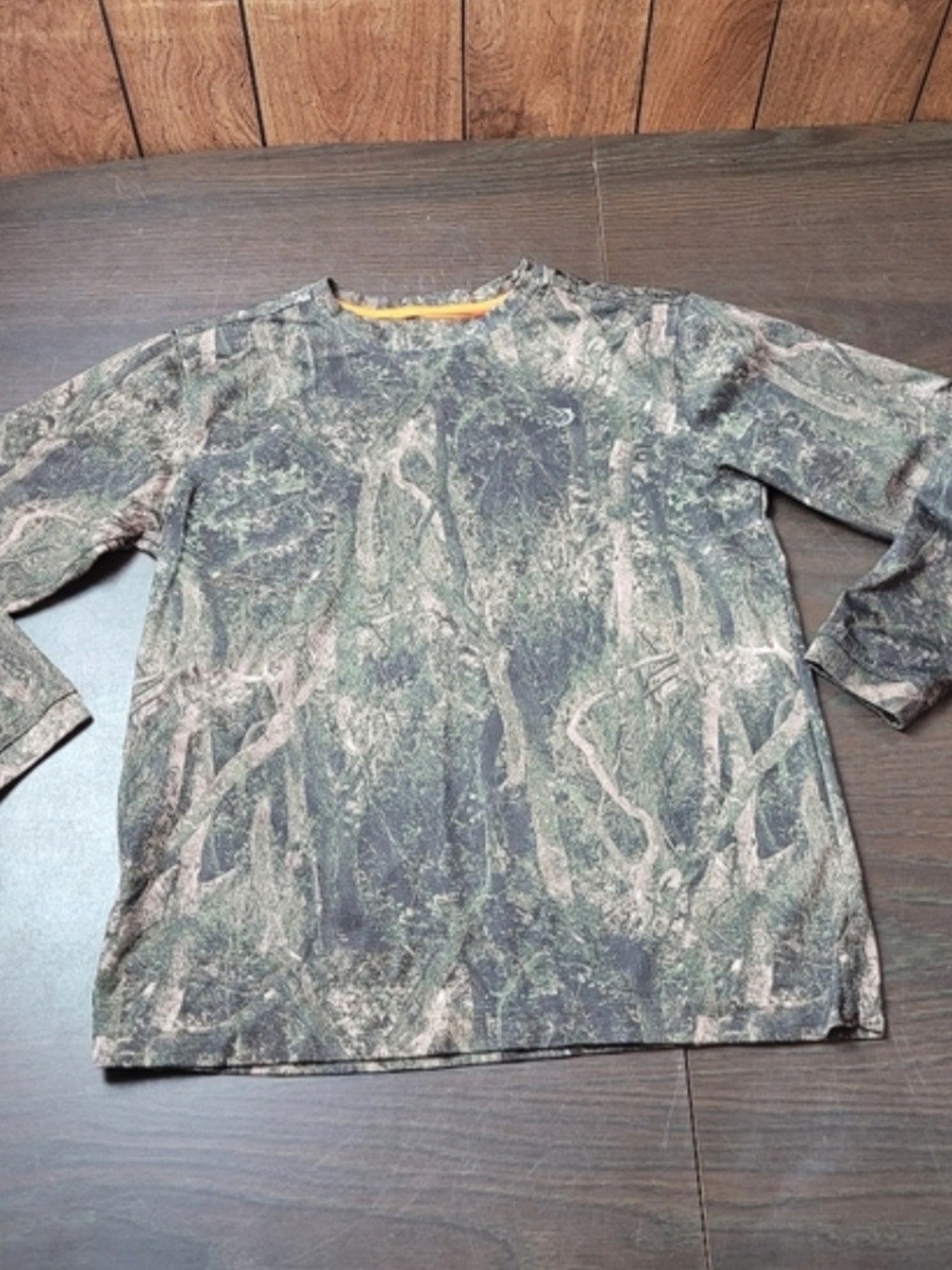 Reel Legends Long-Sleeve Camo Tee Medium